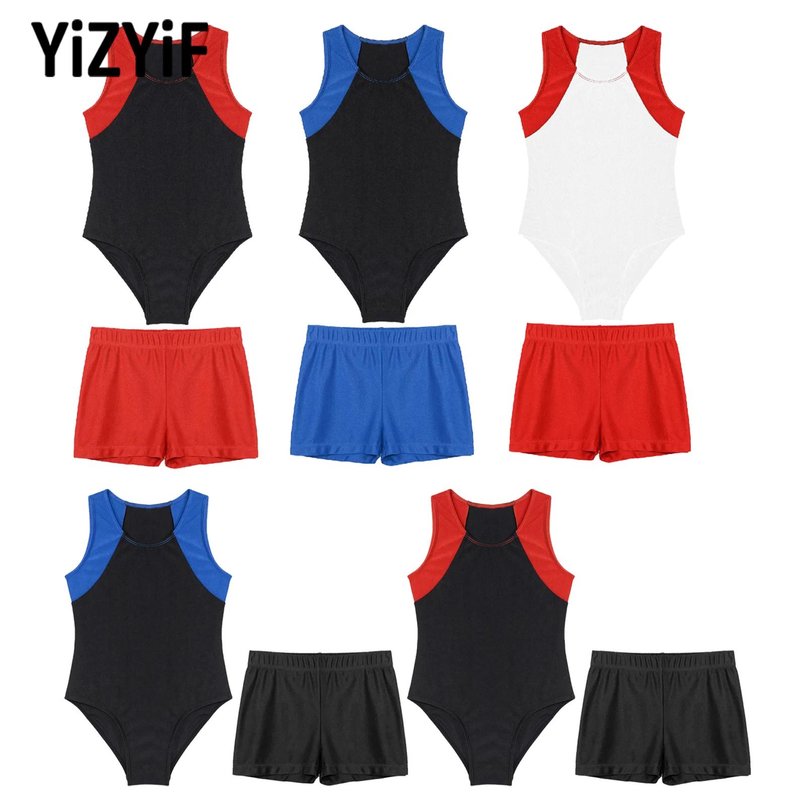 Boyshort Underwear - Senza maniche Ginnastica Yoga Allenamento Concorso