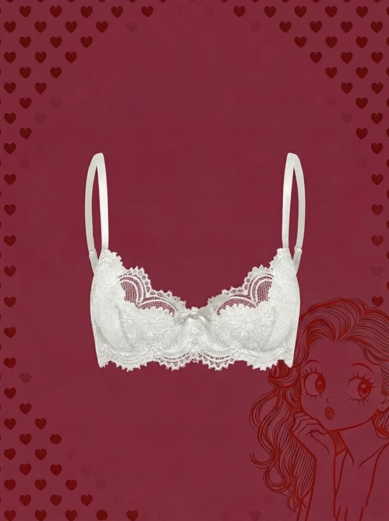 Reggiseno sexy in pizzo per ta - Push Up Bra Padded recensione e prezzo