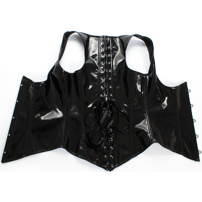 Corsetto in pelle PU nera Stea - Corset Waist Cinch recensione e prezzo